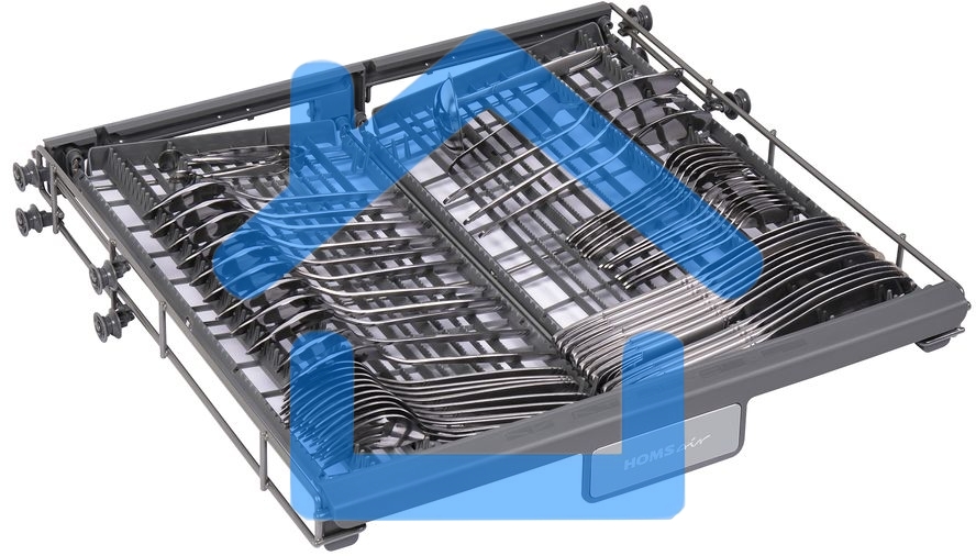 Встраиваемая посудомоечная машина HOMSair DW67M, черный, 59.8 см, 14 компл., 47 дБ, класс A++