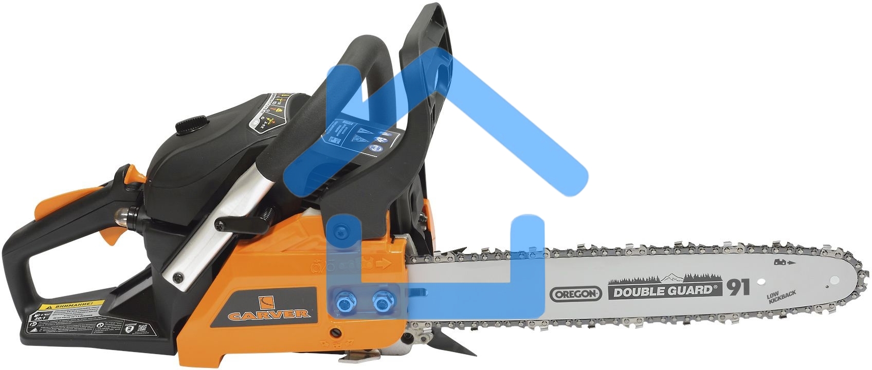 Бензопила Carver RSG 238Х 1300Вт 1.7л.с. дл.шины:14