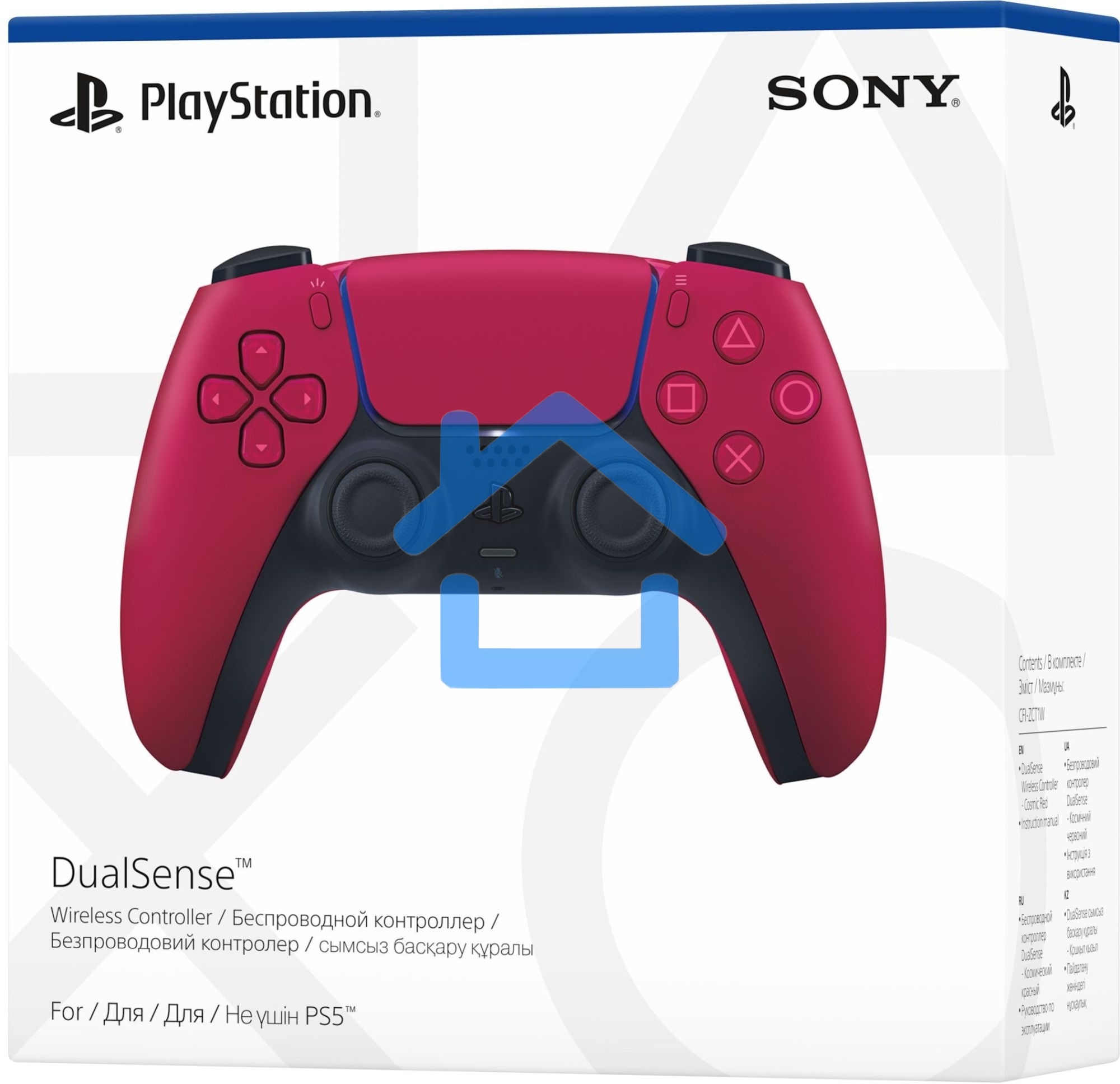 Геймпад Sony PlayStation 5 DualSense Wireless Controller красный (CFI-ZCT1W) 711719546764
