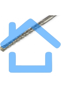 Бур по бетону Matrix, 14 x 210 мм, SDS PLUS c крестовой пластиной