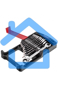 Набор ключей комбинированных Matrix, трещоточных 11 шт.