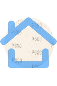 Круг абразивный на ворсовой подложке под 