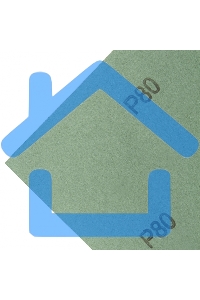 Шлифлист на бумажной основе, P 80, 230 х 280 мм, 10 шт., влагостойкий Сибртех