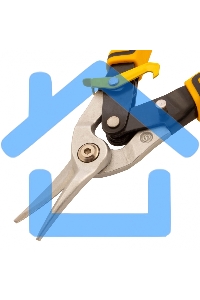 Ножницы по металлу,270мм, прямой рез,сталь-CrMo, трехкомп.рук-ки Denzel