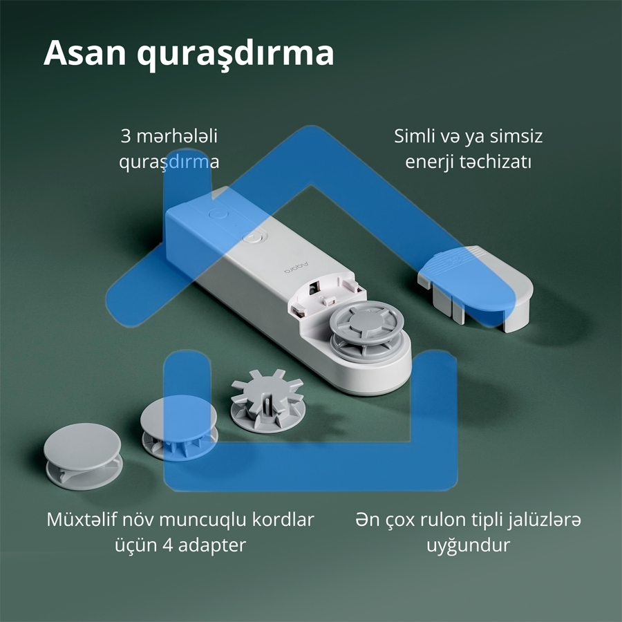 Мотор для руллоных штор Aqara Roller Shade Driver E1 (RSD-M01)
