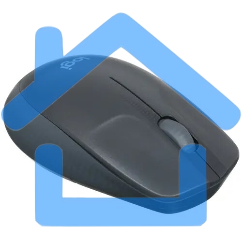 Мышь беспроводная Logitech M190 черный/серый, 1000 dpi, радиоканал, USB, кнопки - 3