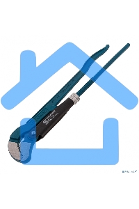 Ключ трубный рычажный GROSS 15613 №21,5'' цельнокованный CrV, тип - S''