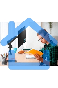 Кронштейн (держатель) ONKRON G70 для монитора 13