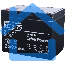 Аккумуляторная батарея SS CyberPower RC 12-75 / 12 В 75 А·ч Battery CyberPower Standart series RC 12-75 / 12V 75 Ah
