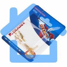 Клемма плоская Rexant, гнездо - 3.6 мм, 1 - 1.5 мм², (РП-м 1.5-(2.8) / DJ622-D2.8*0.5B), в упак. 10 шт.