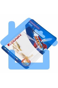 Клемма плоская Rexant, гнездо - 3.6 мм, 1 - 1.5 мм², (РП-м 1.5-(2.8) / DJ622-D2.8*0.5B), в упак. 10 шт.