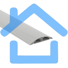 Кабель-канал напольный 75х17 L2000 пластик CSP-F G сер. ДКС 01332