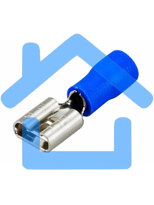 Клемма плоская изолированная гнездо 7.4 мм 1.5-2.5 мм² (РПи-м 2.5-(6.3)/РПИм 2-250) Rexant