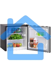 Холодильник Nordfrost NR 506 B черный матовый однокамерный 59 л