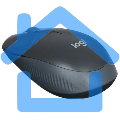 Мышь беспроводная Logitech M190 черный/серый, 1000 dpi, радиоканал, USB, кнопки - 3