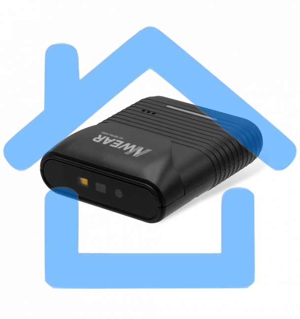 Сканер устанавливаемый в перчатку Newland WD2 2D Imager, беспроводной, Bluetooth, черный