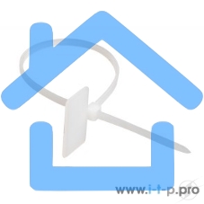 Хомут кабельный ИЭК UHH61-3-150-100 ХП1 3х150 нейл. белый с таб. 25х15 (уп.100 шт)