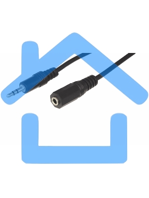 Кабель Rexant (17-4003) Шнур 3.5мм гнездо стерео - 3.5мм штекер стерео 1.5М