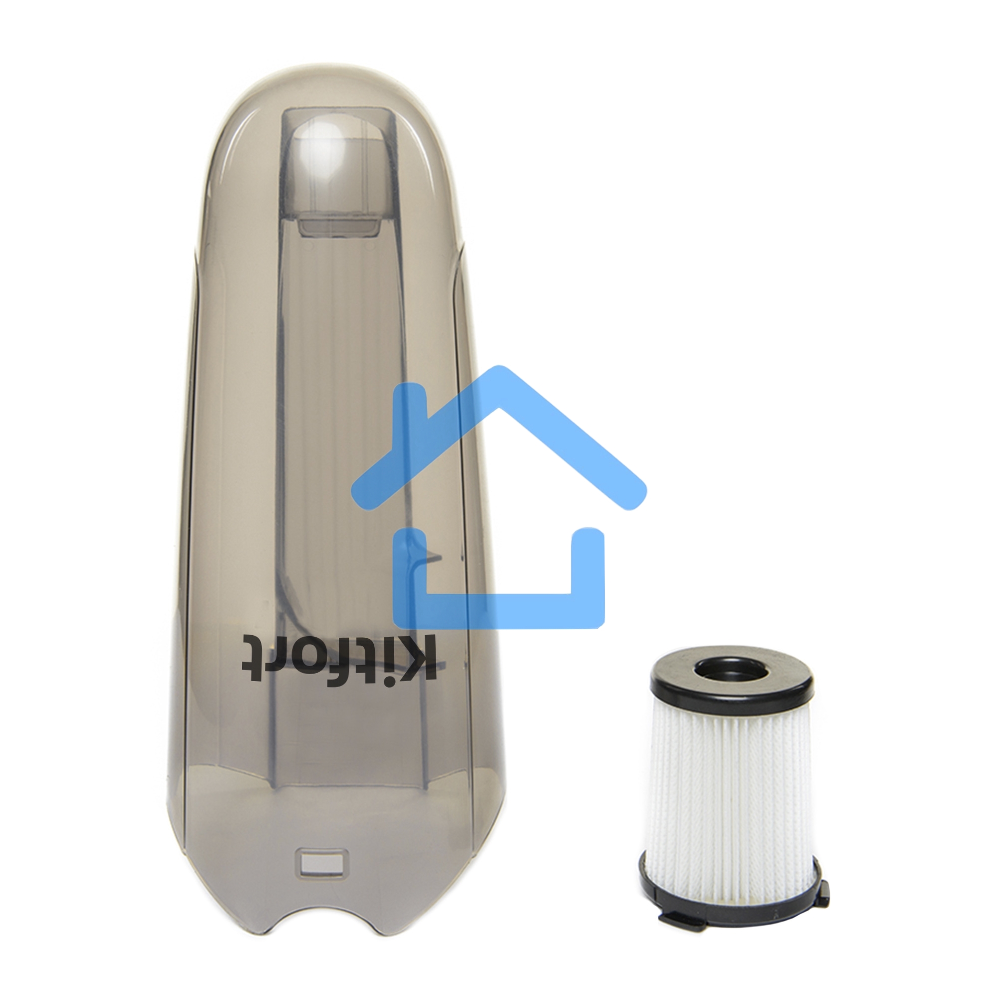 Пылесос-электровеник Kitfort КТ-510 650Вт белый