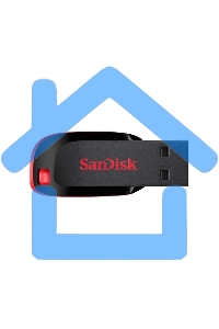 Флешка USB 128 Gb SanDisk CZ50 Cruzer Blade, USB 2.0