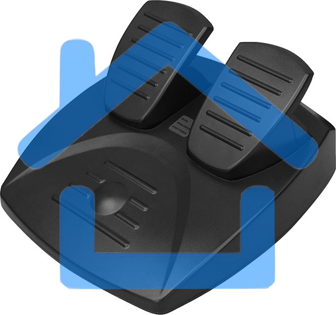 Руль SVEN GC-W300 (педали, вибро, лепестки, D-pad, 10 кл, резин. вставки, PC, цифр. и аналог.