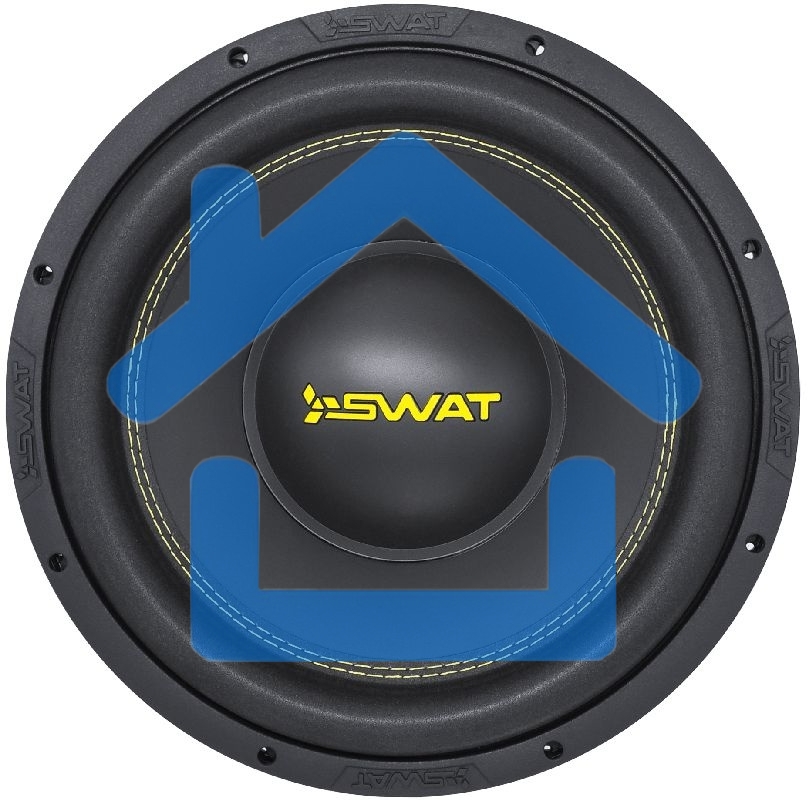 Сабвуфер автомобильный Swat MAS-12 V.2 300Вт (30см/12