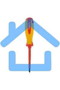 Отвертка Matrix Insulated, PH2 x 100 мм, CrMo, до 1000 В, двухкомп.рукоятка