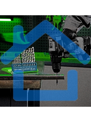 Набор сверл по металлу СИБРТЕХ, 43739 мм 723887