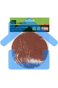 Круг абразивный на ворсовой подложке под 