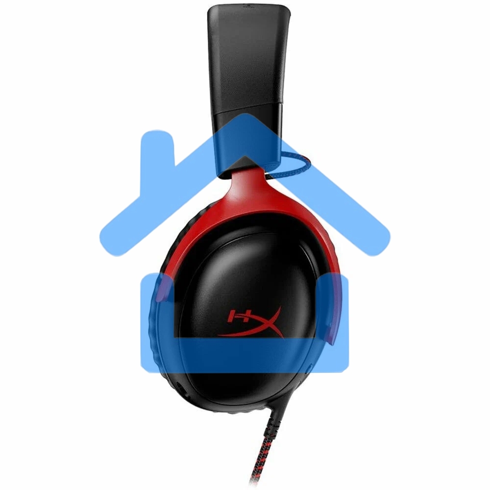Наушники с микрофоном HyperX Cloud III черный/красный 1.2м мониторные оголовье (727A9AA)