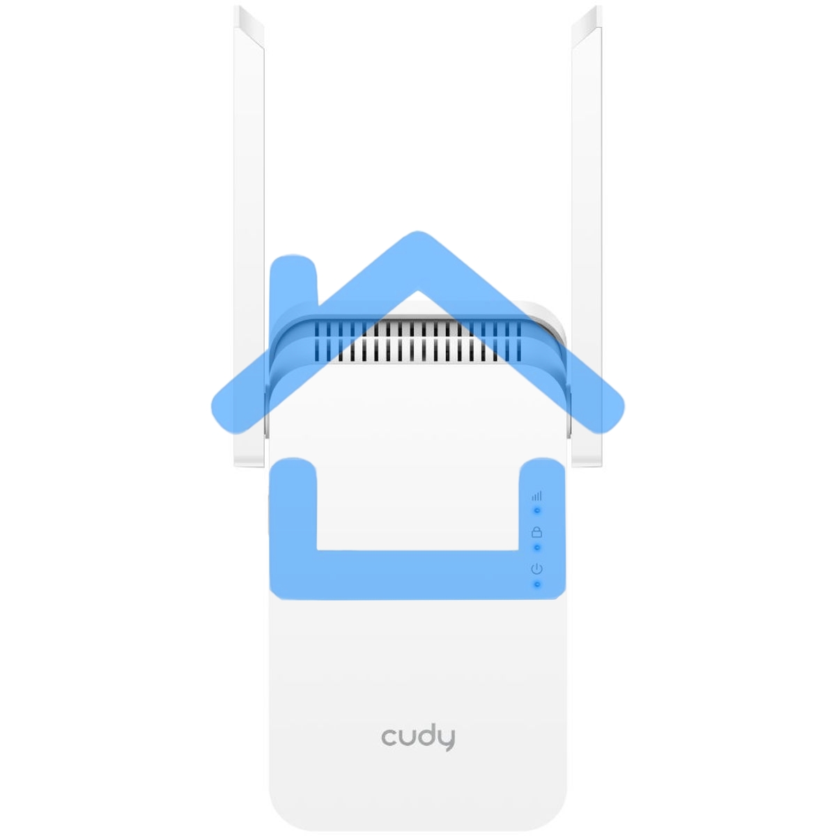 Повторитель беспроводного сигнала Cudy RE1800 AX1800 10/100/1000BASE-TX/Wi-Fi белый