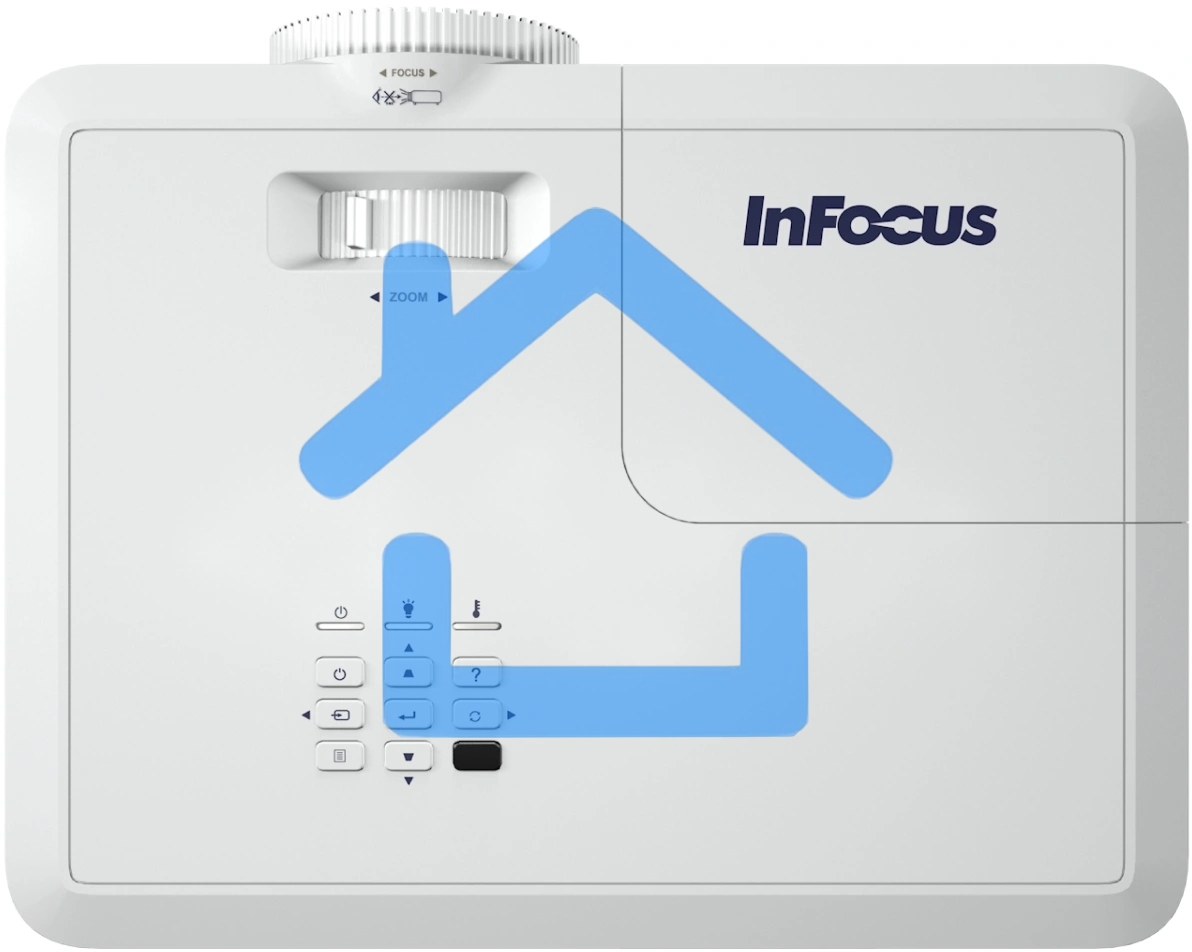 Проектор InFocus IN0004SL DLP, 4000 lm, XGA, 30 000:1, 1.942.16:1, HDMI 1.4, VGA in, S-Video, 3.5mm in/out, USB-A, лампа 15 000ч.(ECO mode), 3W, 27дБ, 2,6 кг, БЕЛЫЙ