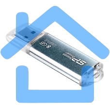 Флешка USB Silicon Power R/W 8 Gb Marvel M01 SP008 Gb,UF3M01V1B USB 3.0 синий