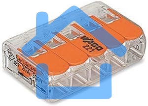 Клемма компактная Wago 221-415 5х(0,2-4,0 кв.мм)