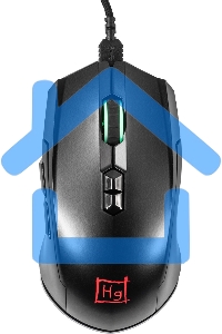 Мышь беспроводная Harper Gaming Spigot WGM-01 черный, 4000 dpi, радиоканал, USB, кнопки - 7