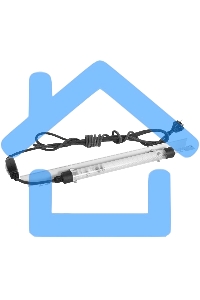 Панель осветительная Rem, с кронштейном серого цвета, 1U, 40х484х35 мм (ВхШхГ), 230V, 19