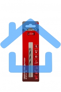 Сверло по дереву Matrix 5 х 86 мм, цилиндрический хвостовик