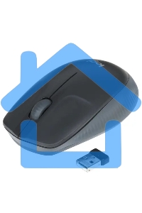 Мышь беспроводная Logitech M190 черный/серый, 1000 dpi, радиоканал, USB, кнопки - 3