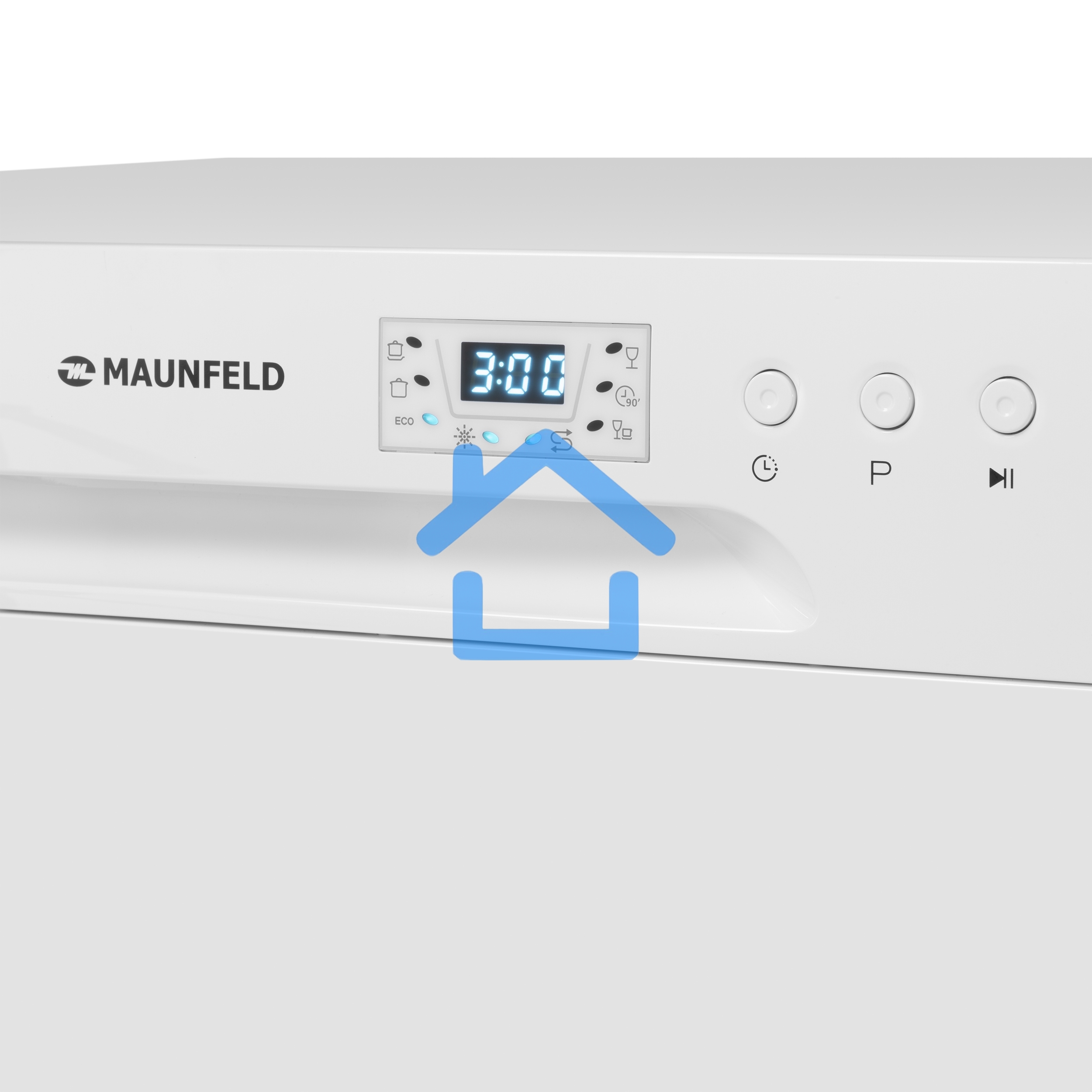 Встраиваемая посудомоечная машина Maunfeld MLP-06DW, белый, 44.8 см, 6 компл., 49 дБ, класс A+