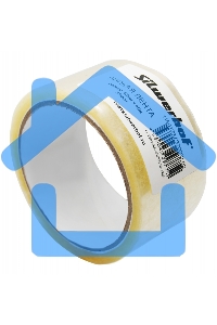 Упаковка клейкой ленты Silwerhof Eco, упаковочная, прозрачный, 48мм, 40м, 38мкм, полипропилен