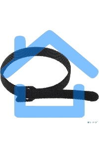 Хомут–липучка многоразовый 320х14 мм, черный (упак. 12 шт.) Rexant