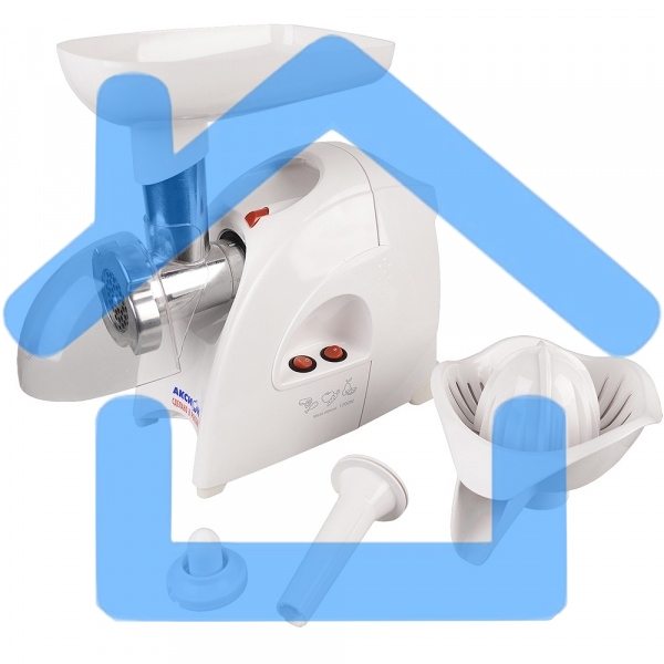 Мясорубка электрическая Аксион М41.01 1700Вт белый