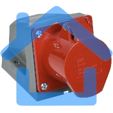 Розетка Iek PSR12-016-4 114 стационарная 3Р+РЕ 16А 380В IP44 ИЭК