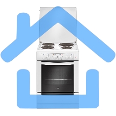 Плита электрическая Gefest 6140-01 белый, конфорок 4 электрических, духовка 55 л, 60 см x 85 см x 60 см