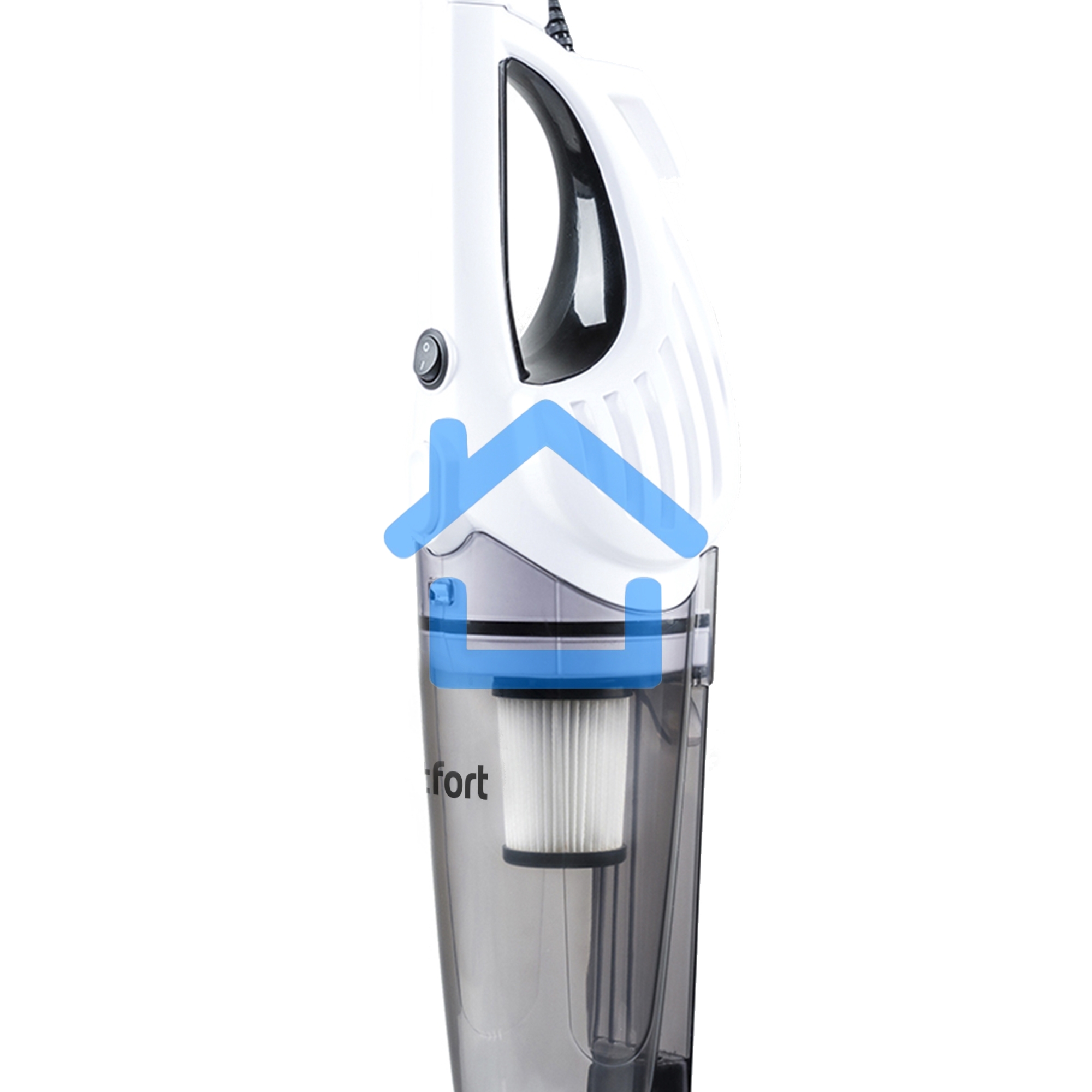 Пылесос-электровеник Kitfort КТ-510 650Вт белый