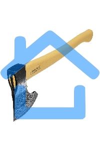 Топор Россия,1100 г,в сборе,кованый,деревянное топорище,500 мм, таежный 