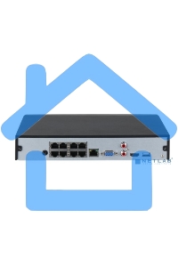 Видеорегистратор Dahua DHI-NVR2108HS-8P-I2 черный