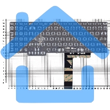 Клавиатура для ноутбука Lenovo IdeaPad 5 Pro-16ACH6 черная