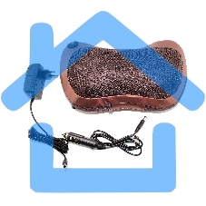 Массажная подушка шиацу, автомобильная массажная подушка с подогревом (терморолики) R502