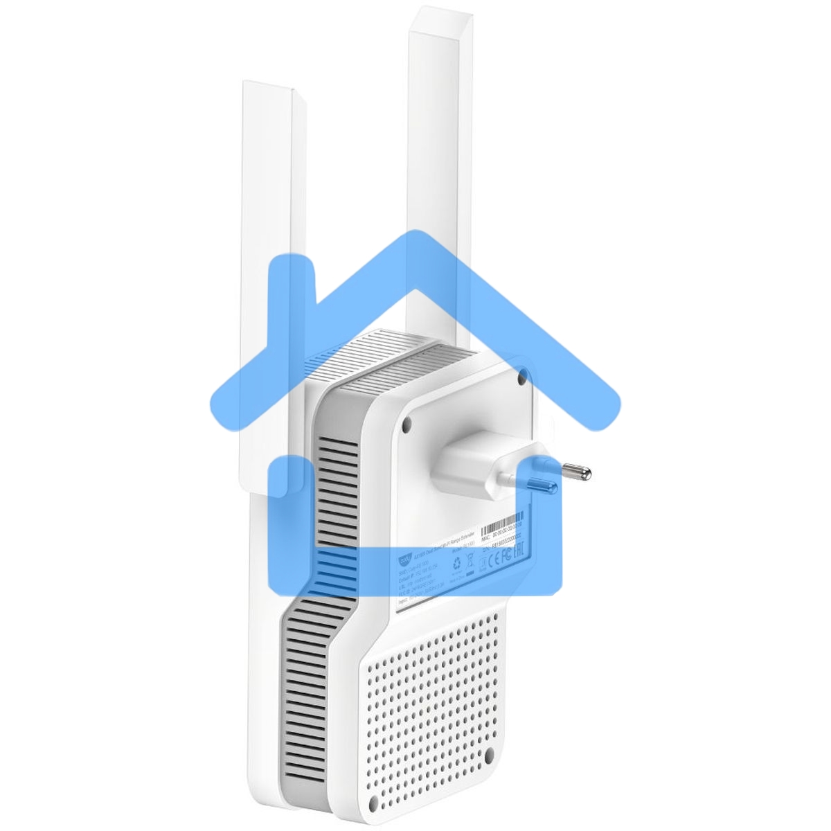 Повторитель беспроводного сигнала Cudy RE1800 AX1800 10/100/1000BASE-TX/Wi-Fi белый